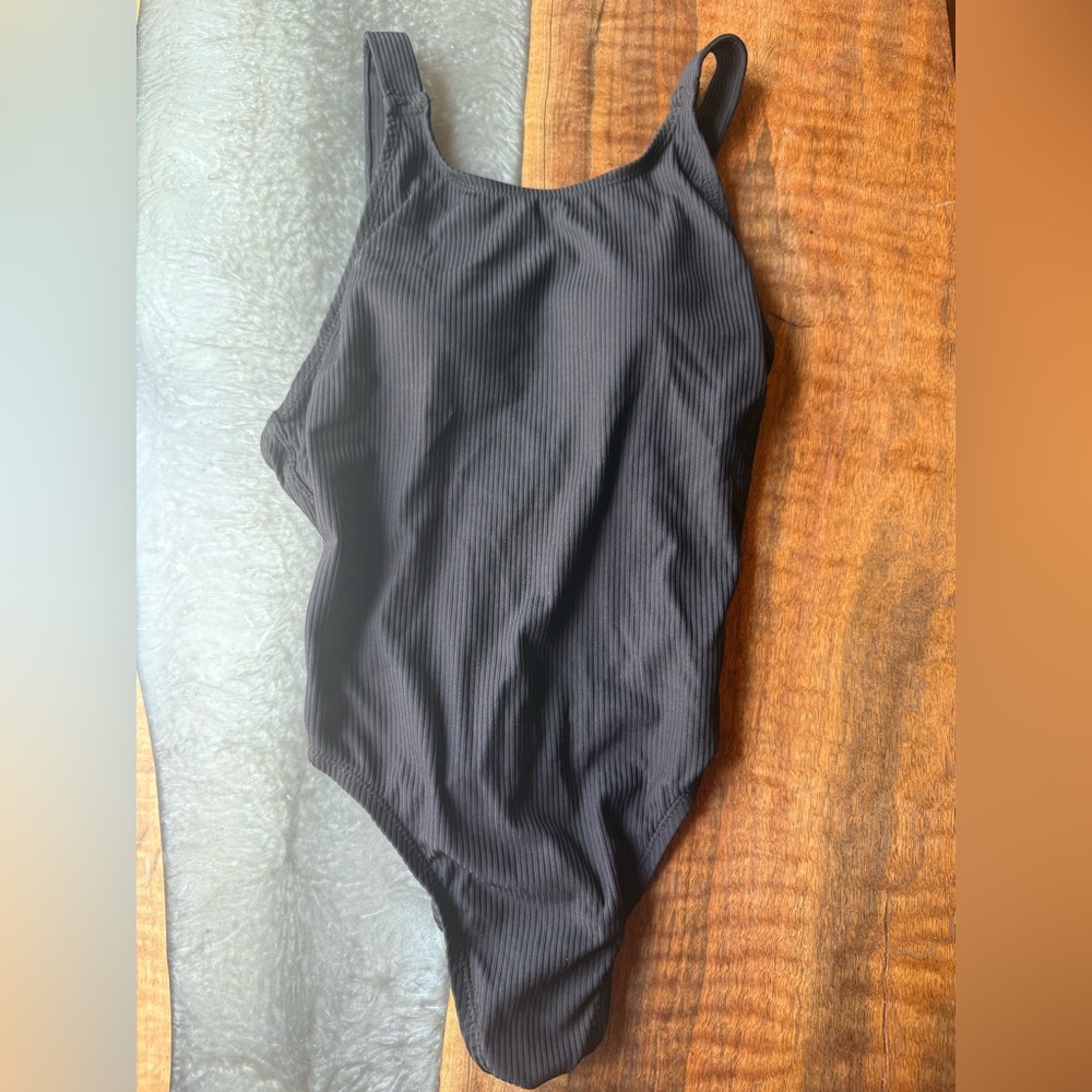Andie black one piece swimsuit
